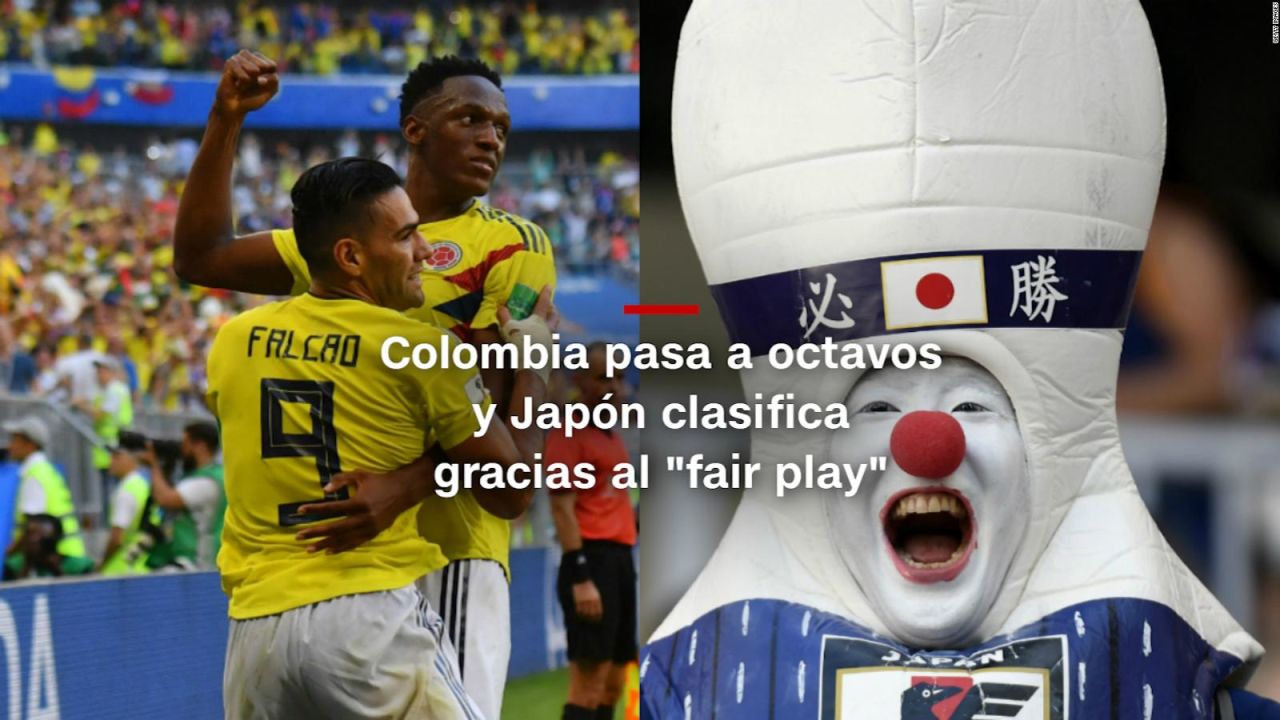 CNNE 539022 - #minutocnn- colombia pasa a octavos en rusia 2018