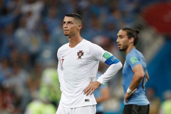 Cristiano Ronaldo, la estrella de Portugal, le dijo adiós muy pronto al Mundial.