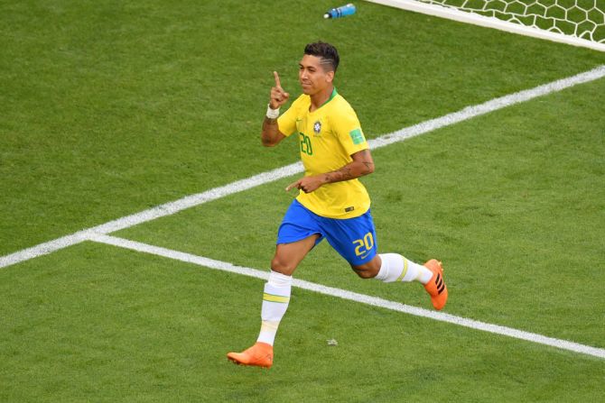 Firmino anotó el segundo para Brasil al minuto 88 y sentencia a México a la eliminación de Rusia 2018.