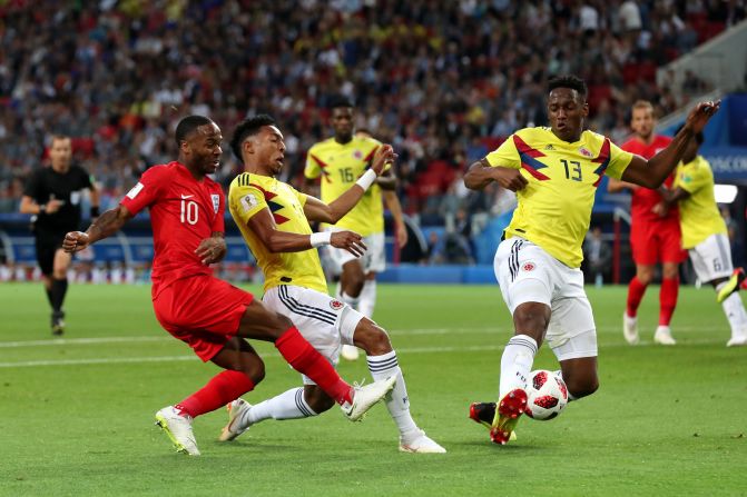 El ganador del partido entre Colombia e Inglaterra se enfrentará a Suecia en cuartos de final del Mundial.