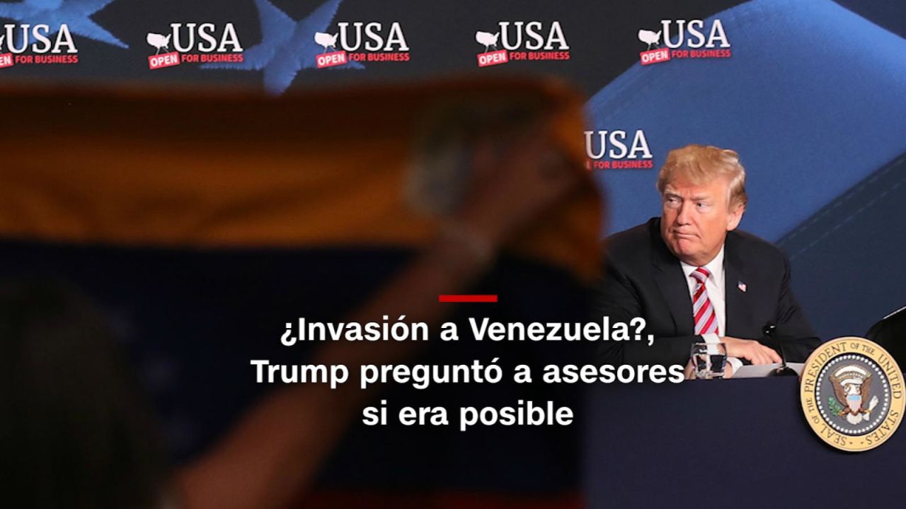 CNNE 540982 - #minutocnn- trump planteo invadir venezuela ante sus asesores