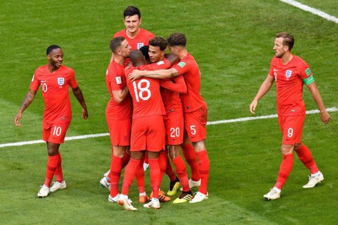 Inglaterra calificó a semifinales de un Mundial por primera vez desde 1990.