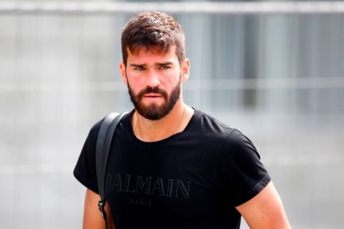 El portero Alisson Becker.