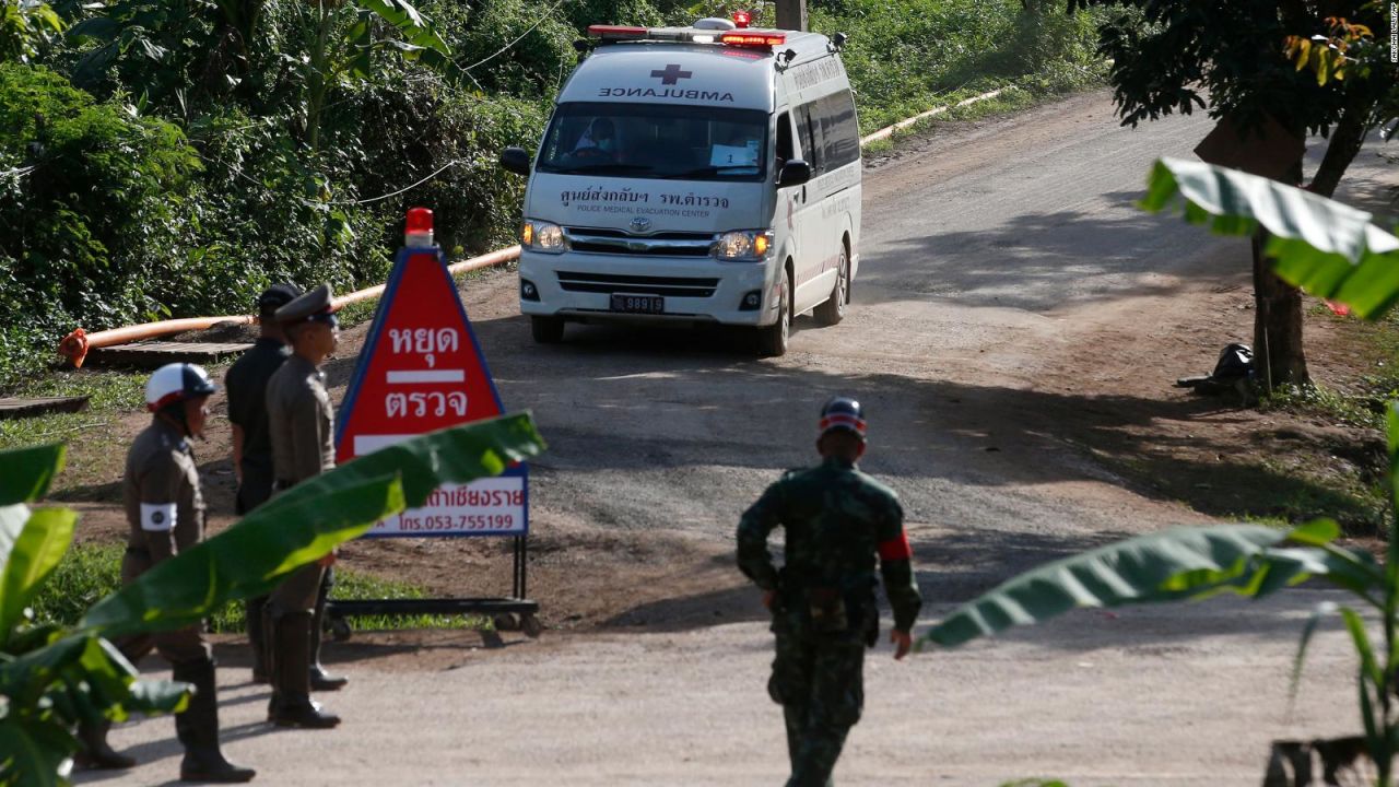 CNNE 542131 - rescatan a un quinto nino atrapado en una cueva de tailandia