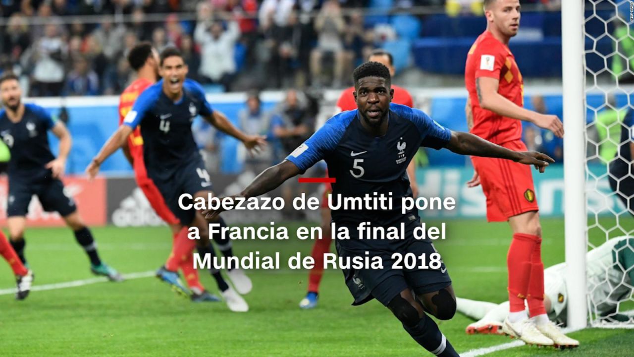 CNNE 542882 - #minutocnn- francia jugara la final del mundial de rusia