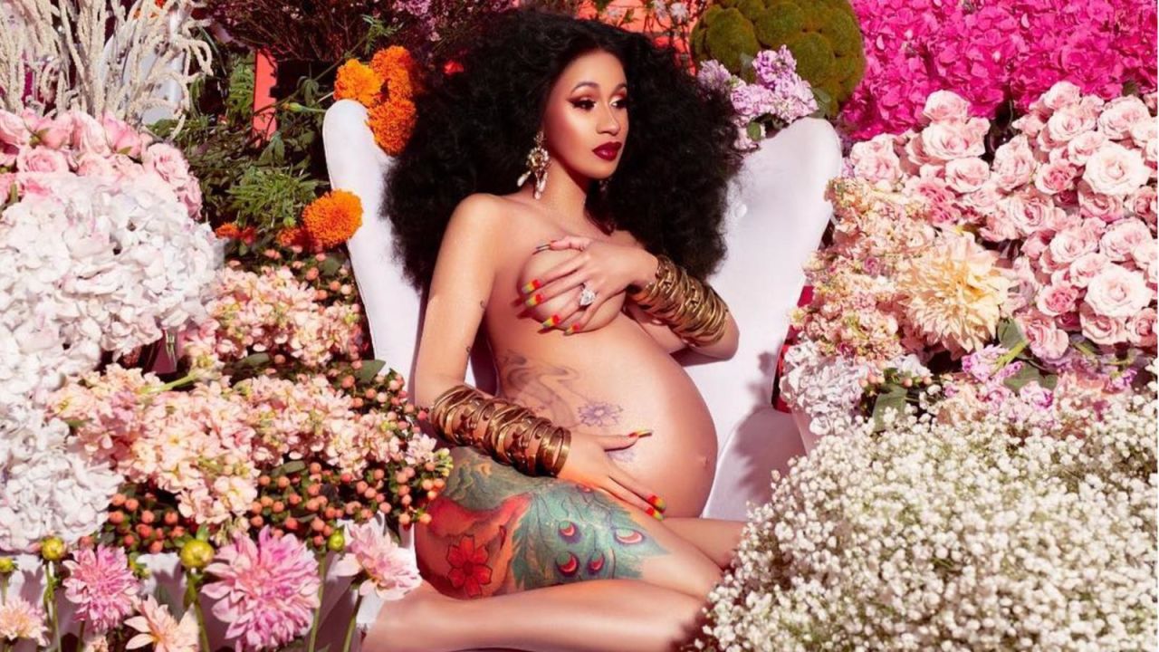 CNNE 543552 - cardi b anuncio el nacimiento de su hija