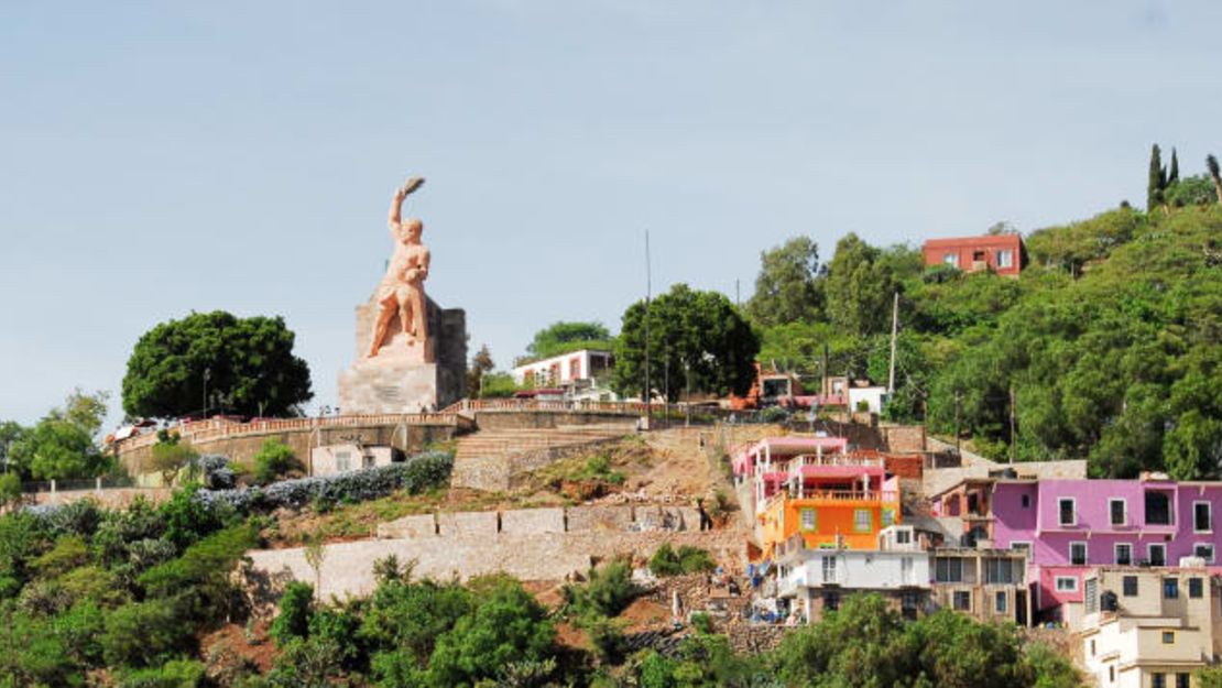 Monumento al Pípila, en Guanajuato.