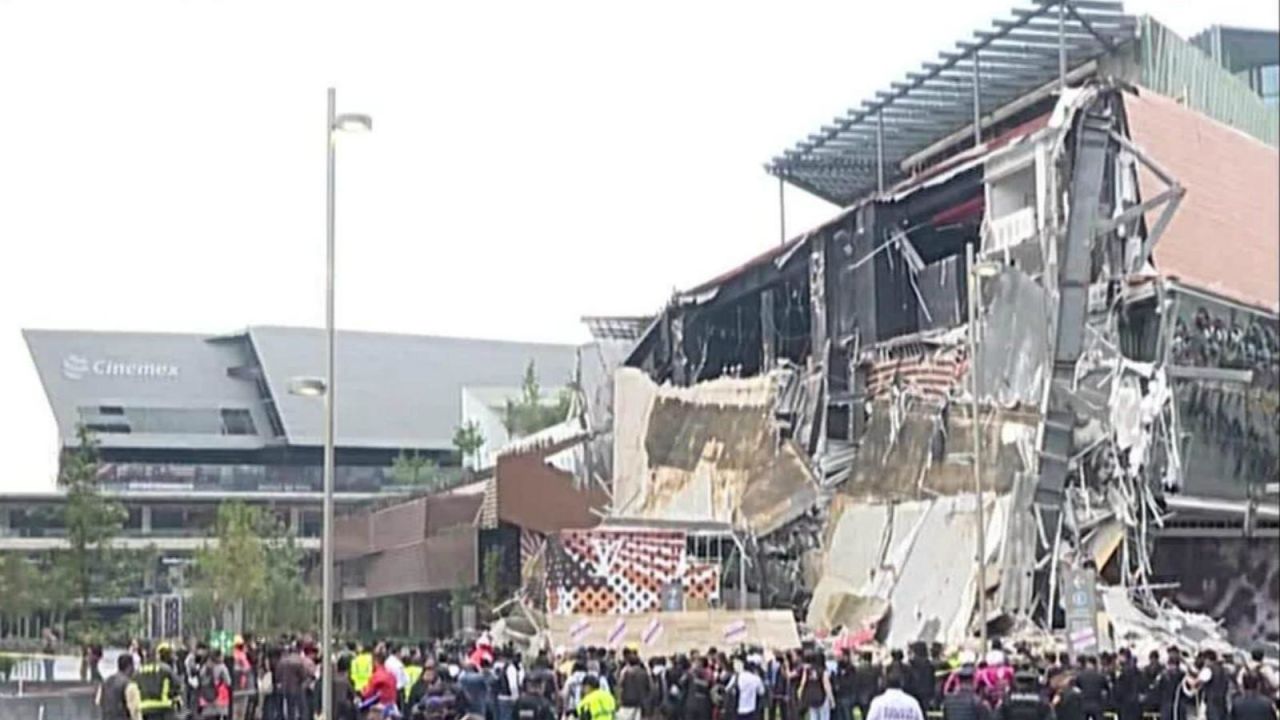 CNNE 543698 - se derrumba centro comercial de lujo en ciudad de mexico