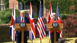 CNNE 543850 - trump y may aseguran que sus paises se apoyaran