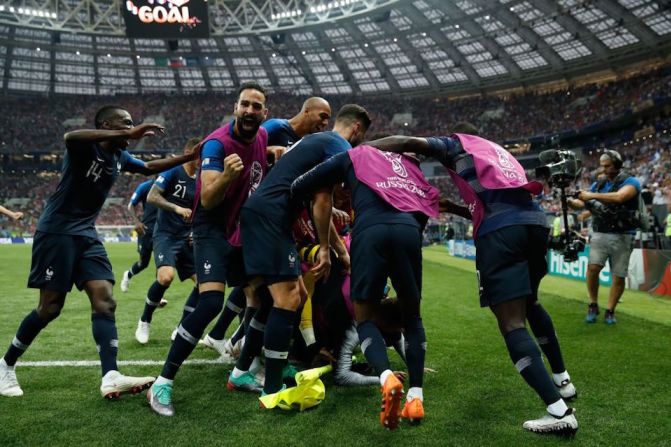 Francia ganó el Mundial de Rusia 2018 tras vencer en la final a Croacia con marcador de 4-2.