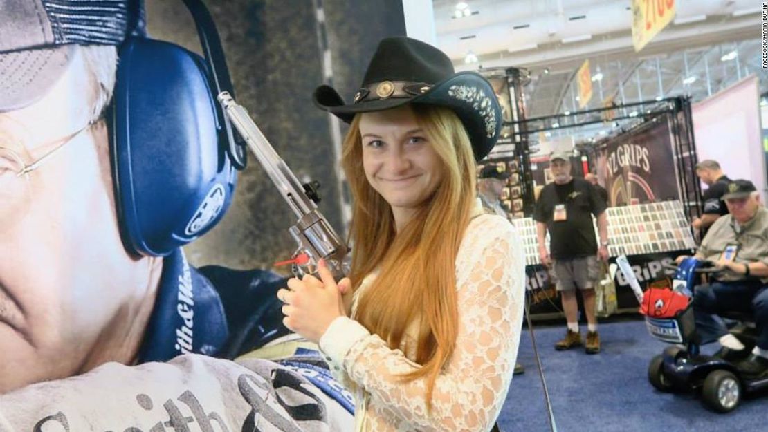 Maria Butina, presunta espía rusa.