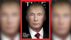 CNNE 545750 - combinan el rostro de trump y putin para la portada time