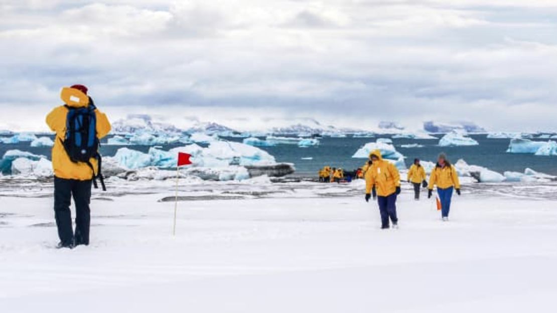 Hola desde la Antártica.