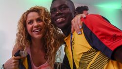 CNNE 546086 - shakira canta en colombia durante los juegos centroamericanos y del caribe