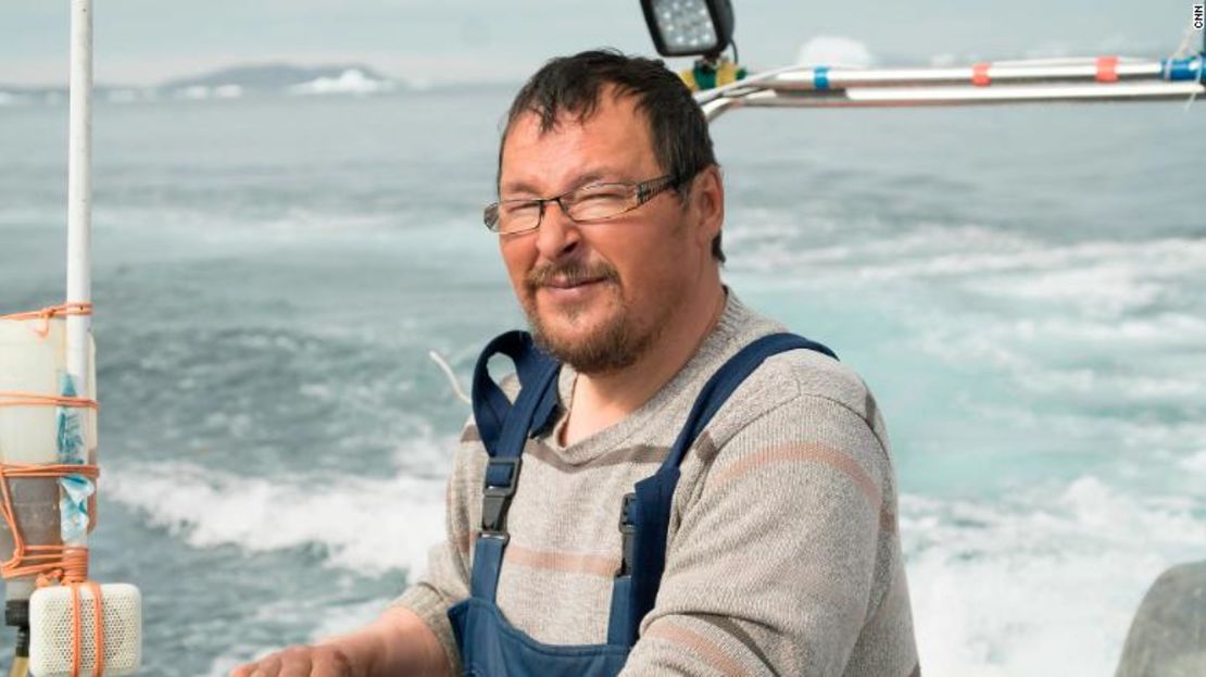 Hans Mathias Kristensen, pescador de la zona.