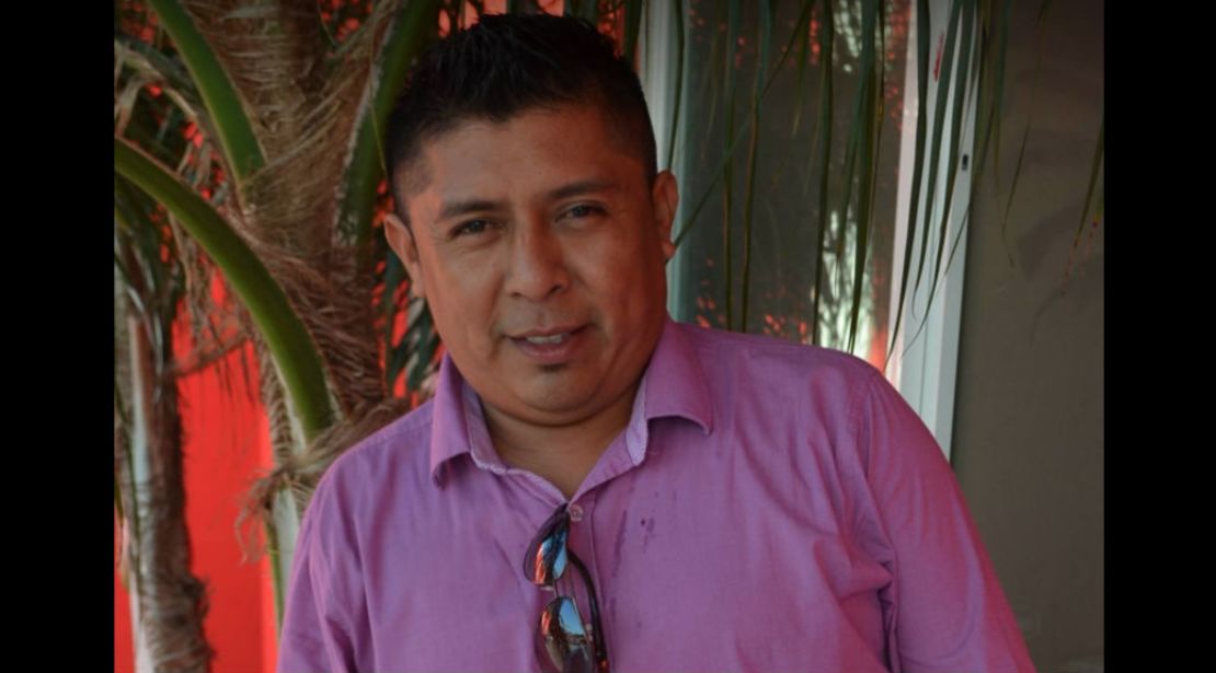 Ruben Pat, periodista asesinado en Quintana Roo, el 24 de julio de 2018.