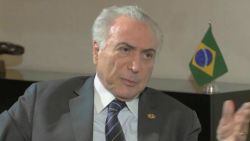 CNNE 547222 - michel temer dice que no hay una "guerra comercial" con ee-uu-