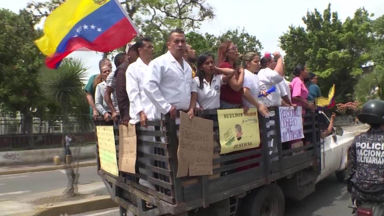 CNNE 547575 - cumplen un mes las protestas del sector salud en venezuela