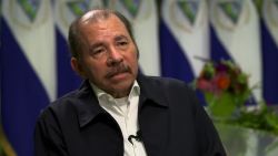 Daniel Ortega durante su entrevista con Andrés Openheimer de CNN, Julio de 2018.