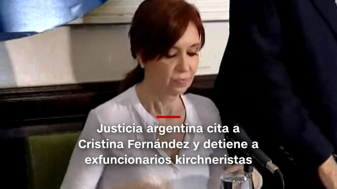 CNNE 549578 - #minutocnn- justicia cita a declarar a expresidenta de argentina