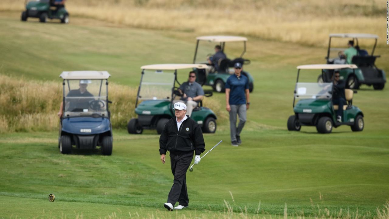 CNNE 550181 - #lacifradeldia- los dias del presidente trump en sus campos de golf durante su presidencia