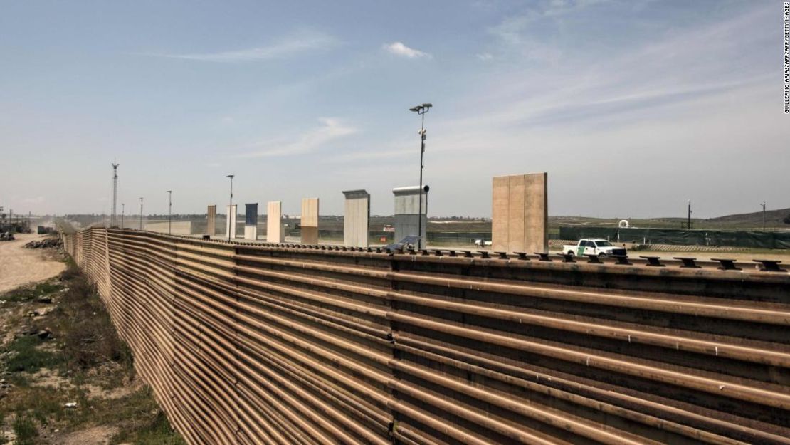 Muro fronterizo entre Estados Unidos y México