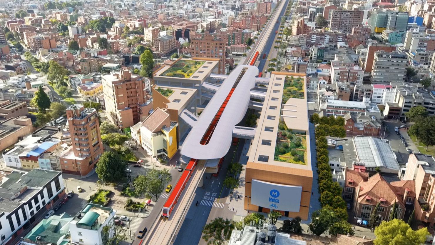 Así son las propuestas del Metro de Bogotá, que recorrerá 24 kilómertros en toda la ciudad, según proyecta el gobierno local.