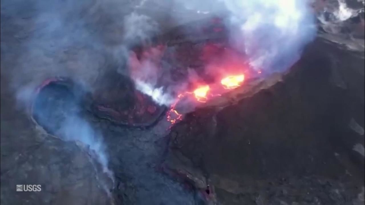 CNNE 551225 - #eldatodehoy- actividad volcanica moderada en el kilauea en hawai