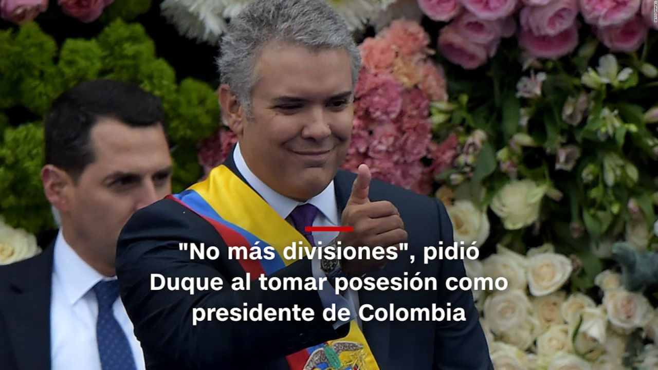 CNNE 551355 - #minutocnn- duque asume presidencia de colombia y mas noticias