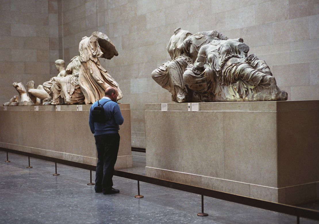 Arte griego en el Museo Británico de Londres.