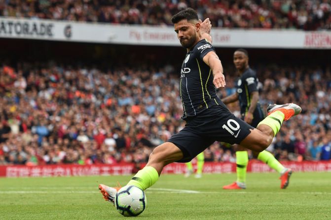 ARGENTINA: Sergio Agüero del Manchester City.