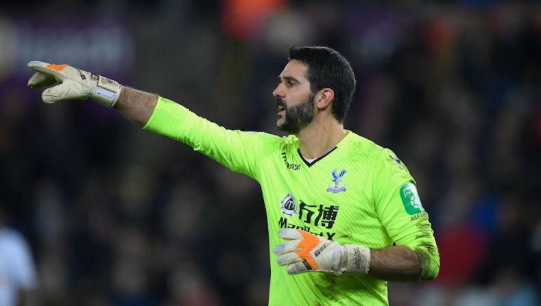 ARGENTINA: Julián Speroni, portero del Crystal Palace.