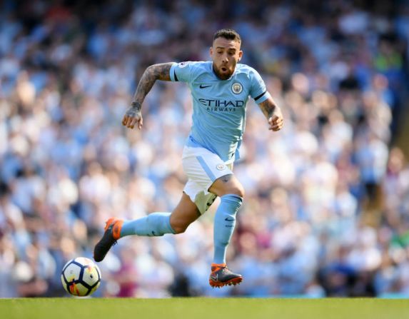 ARGENTINA: Nicolás Otamendi del Manchester City.