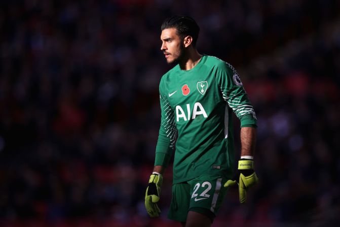 ARGENTINA: Paulo Gazzaniga del Tottenham.