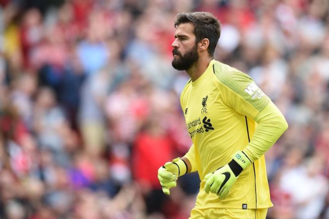 BRASIL: Alisson Becker del Liverpool.