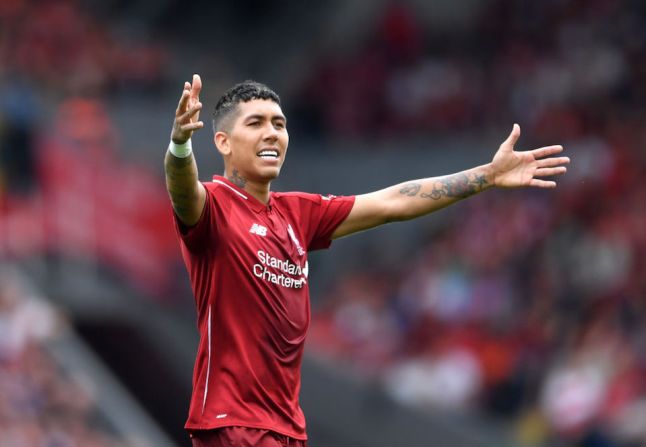 BRASIL: Roberto Firmino del Liverpool.