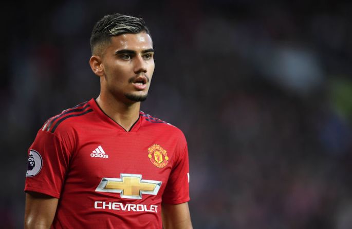 BRASIL: Andreas Pereira del Manchester United.