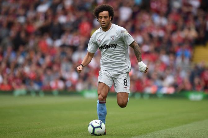 BRASIL: Felipe Anderson del West Ham.