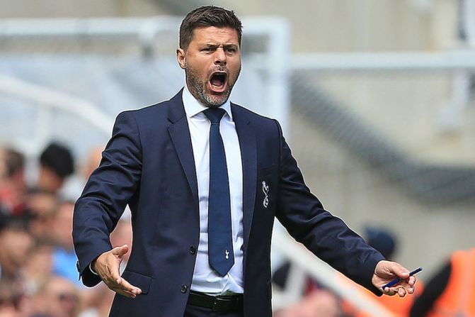 ARGENTINA: Mauricio Pochettino, entrenador del Tottenham.