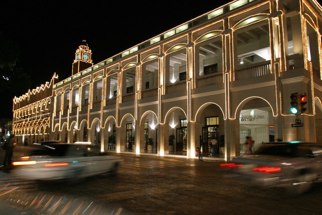 Ayuntamiento de Mérida, ciudad por la que pasará el Tren Maya.