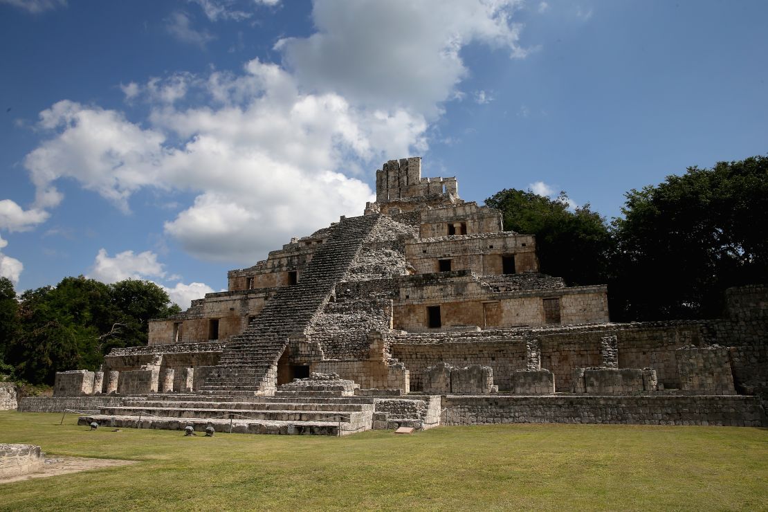 Sitio arqueológico maya de Campeche, otras de las ciudades por las que pasará el Tren Maya.