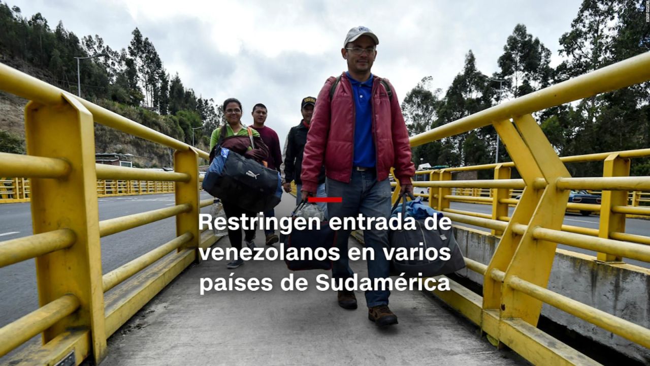 CNNE 555267 - #minutocnn- restringen entrada de venezolanos en varios paises