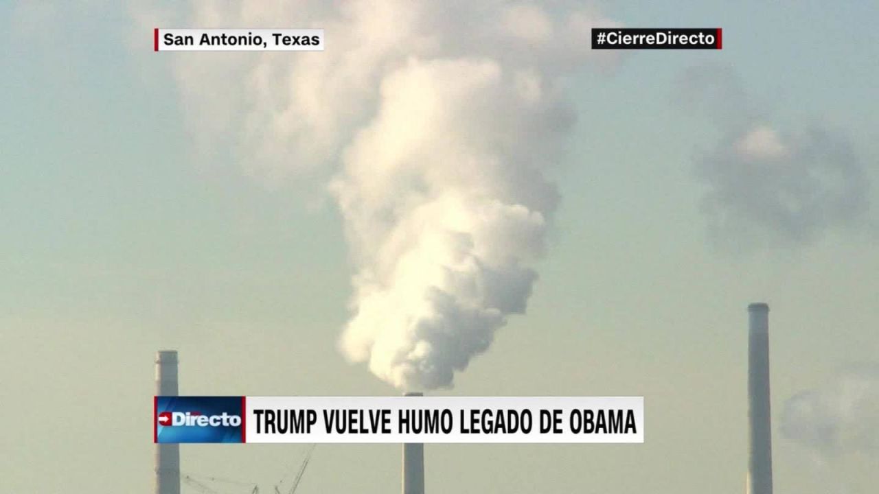 CNNE 555598 - trump vuelve humo regulacion de la era obama