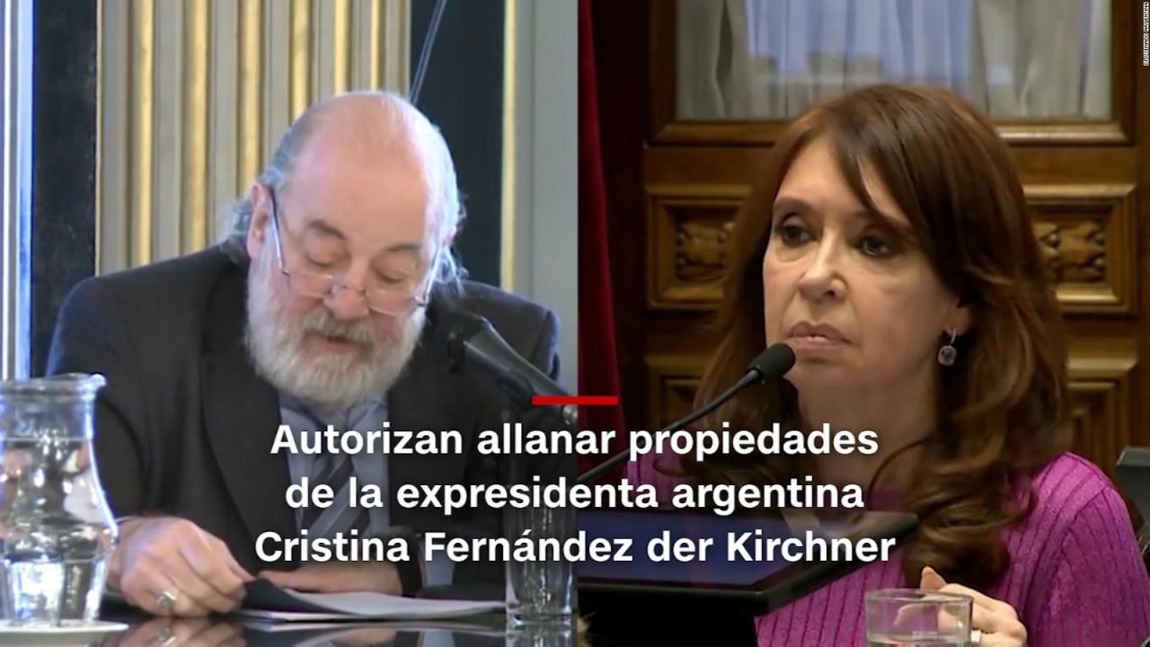 CNNE 556048 - #minutocnn- autorizan allanamientos contra expresidenta argentina