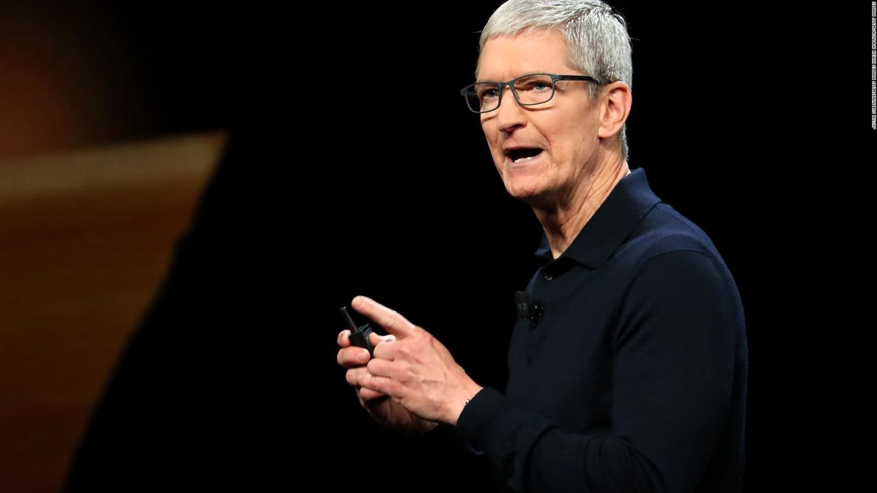 CNNE 556537 - #lacifradeldia- tim cook cumple 7 anos como director ejecutivo de apple