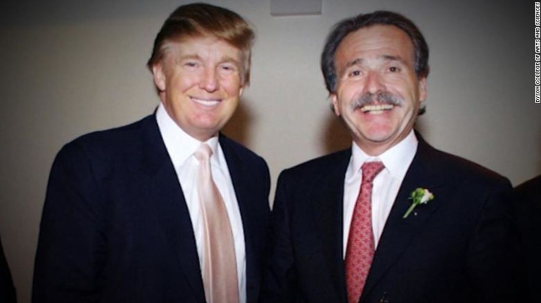 Donald Trump y David Pecker, en una foto de archivo.