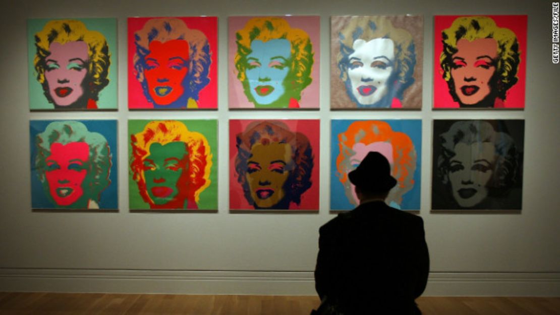 Los clásicos cuadros de Andy Warhol, inspirados en Marilyn Monroe.