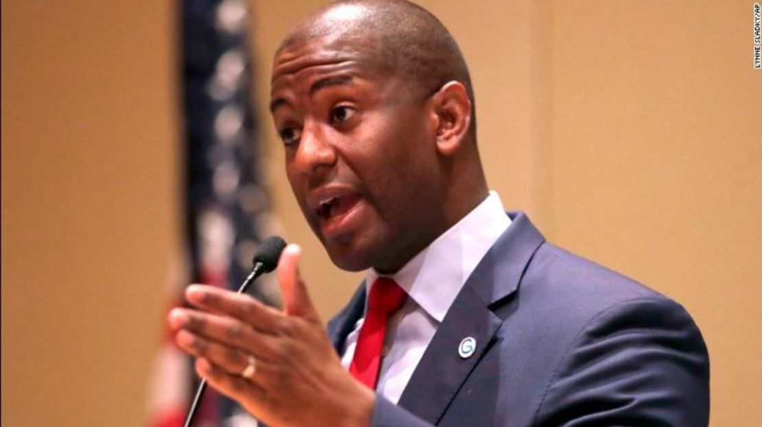 Andrew Gillum, candidato demócrata a gobernador en Florida, podría ser el primer gobernador negro del estado.