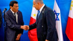 CNNE 558912 - el presidente de filipinas, rodrigo duterte, visita israel