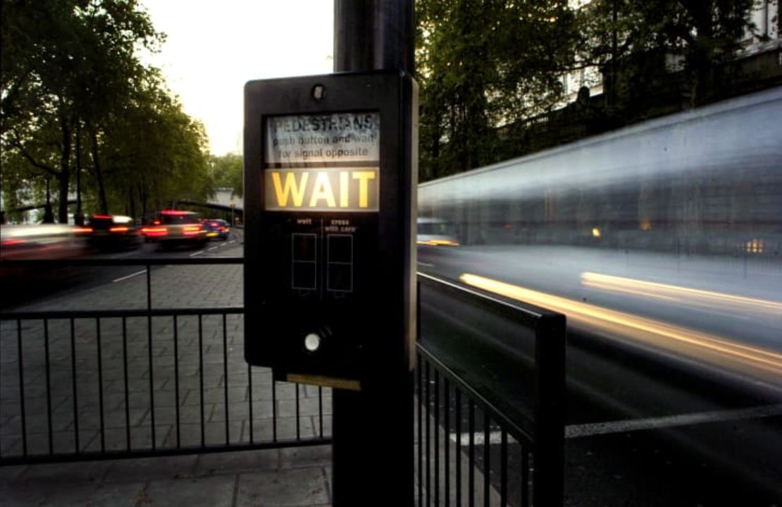 Un cruce peatonal en Londres.